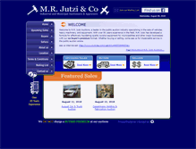 Tablet Screenshot of mrjutzi.ca